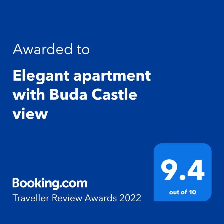 Elegant Apartment With Buda Castle View بودابست المظهر الخارجي الصورة